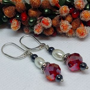 Swarovski Leverback Earrings